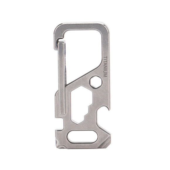 Multifunctional,Carabiner,Wrench,Bottle,Opener,Buckle,Hiking,Outdoor,Survival,Tools