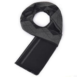 Plaid,Business,Casual,Men's,Brushed,Fashion,Scarf