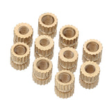 100Pcs,Brass,Knurled,Female,Thread,Round,Insert,Embedded,Injection,Molding,Heights