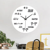 Emoyo,ECY022,Creative,Science,Mathematics,Formula,Clock,Office,Decorations