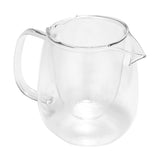 600ML,Resistant,Clear,Glass,Coffee,Strainer,Filter,Infuser
