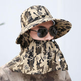 Cotton,Protection,Bucket,Outdoor,Fishing,String,Climbing,Breathable,Sunshade