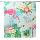 Bathroom,Flamingo,Shower,Curtain,Pedestal,Toilet,Cover