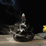 Ceramic,Backflow,Incense,Burner,Censer,Holder,Water,Stream,Fragrant,Furnace