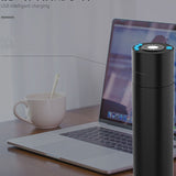 Smart,Music,Bluetooth,Thermos,Bottle,Light,Speaker,Radio,Drinking,Reminder,Stainless,Steel,Vacuum,Flask,Water,Bottle,Coffee