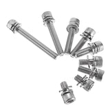 Suleve,M6SH3,50Pcs,Socket,Knurled,Screw,Stainless,Steel,Assortment