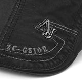 Cotton,Embroidery,Letter,Rivet,Berets,Casual,Sport,Visor