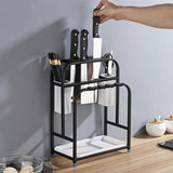 Stainless,Steel,Kitchen,Storage,Holder,Shelf,Cutting,Board,Tableware,Holder