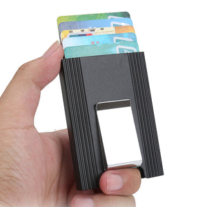 IPRee,Aluminum,Alloy,Holder,Credit,Metal,Wallet,Business,Travel