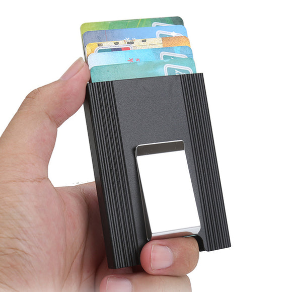 IPRee,Aluminum,Alloy,Holder,Credit,Metal,Wallet,Business,Travel