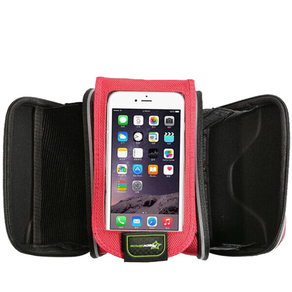 ROCKBROS,Saddle,Touch,Screen,Mobile,Phone,Package,Bicycle,Front
