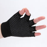Women,Sporty,Style,Design,Fingerless,Gloves,Cotton,Figure,Glove