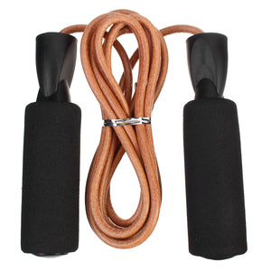 Leather,Ropes,Adjustable,Skipping,Fitness,Training,Sport