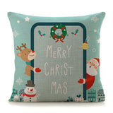 Christmas,Cotton,Pillow,Linen,Cushion,Cover,Merry,Christmas,Decoration