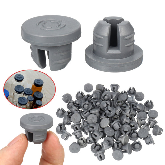 100Pcs,Rubber,Stoppers,Healing,Injection,Ports,Inoculation,Opening,Tools
