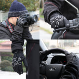 Wrist,Winter,Windproof,Fleece,Lining,Gloves,Touch,screen,Finger,Mountaineering,Skiing,Cycling,Glove