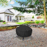 Outdoors,Waterproof,Polyster,Grill,Protective,Cover,Thick,Coating,Round,Stove,Cover