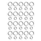 249PCS,Epoxy,Silicone,Resin,Casting,Molds,Jewelry,Pendant,Making,Craft