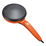 Orange,Kitchen,Electric,Griddle,Pancake,Baking,Crepe,Maker,Pizza,Machine