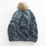 Women,Handmade,Jacquard,Mixed,Color,Rabbit,Knitted,Casual,Beanie