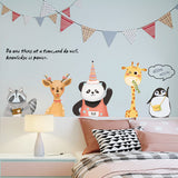 Miico,XC9044,Animal,Sticker,Sticker,Children's,Bedroom,Decoration,Sticker,Stickers