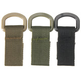 Military,Tactical,Carabiner,Nylon,Strap,Buckle,Hanging,Keychain,Molle,System