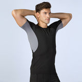 YUERLIAN,Men's,Compression,Athletic,Running,Training,Apparel,Running,Shirt,building,Sport