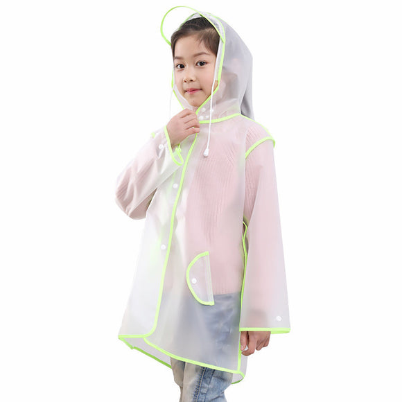 Kindergarten,Girls,Children,Raincoat,Breathable,Windproof,Transparent,Raincoat