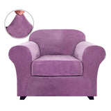 Seaters,Velvet,Cover,Thicken,Elastic,Chair,Protector,Stretch,Slipcover,Office,Furniture,Accessories,Decorations