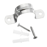 10Pcs,Stainless,Steel,Strap,Clamp,Holder,Fastener,Screws