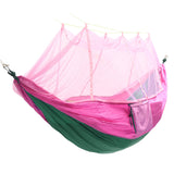 Portable,Double,Mosquito,Hammock,Swing,Person,Hanging,Sleeping,Travel,Camping