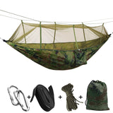 260x140cm,Outdoor,Double,Camping,Hammock,Hanging,Swing,Mosquito