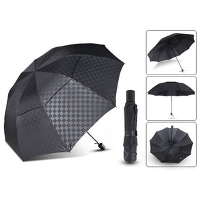 27inch,People,Folding,Umbrella,Double,Layer,Portable,Automatic,Umbrella,Camping,Sunshade