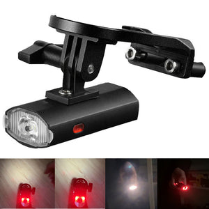 BIKING,650LM,6Modes,Rechargeable,Bicycle,Light,Front,Holder,Waterproof,Sidelight,Taillights