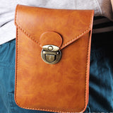 Men's,Waist,Genuine,Leather,Outdoor,Storage,Smartphone,Wallet,Holder