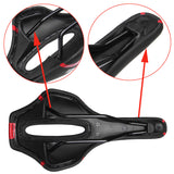 290x145mm,Breathable,Leather,Extra,Comfort,Hollow,Saddle,Racing,Cushion,Bicycle