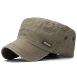 Leather,Standard,Copper,Washed,Cotton,Outdoor,Sunscreen,Military,Peaked