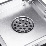 Brushed,Stainless,Steel,Insert,Drain,Invisible,Bathroom,Square,Shower,Floor,Grate