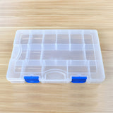 Compartment,Removable,Fishing,Tackle,Transparent,Plastic,Fishing,27.5*18.5*4.5cm