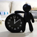 Solid,Color,Cartoon,Small,Dolls,Table,Alarm,Clock,Creative,Cartoon,Children,Student,Bedside,Alarm