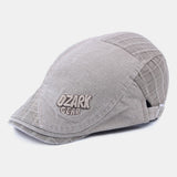 Washed,Canvas,Outdoor,Visor,Fashion,Berathable,Beret