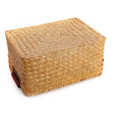 Seaweed,Woven,Storage,Basket,Fruit,Sundries,Organizer,Fruit,Container