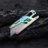 Multi,Folding,Utility,Knife,Portable,Survival,Tools,Carabiner,Ruler,Hexagonal,Wrench,Opener,Outdoor,Camping,Travel