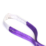 Purple,Double,Layer,Lifting,Sling,Tension,Bearing,Polyester,Sling,Strap