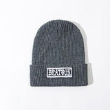 Unisex,Solid,Print,Knitted,Skull,Beanie