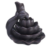 Ceramic,Backflow,Incense,Cones,Burner,Mountain,Waterfall,Lotus,Cones