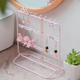 Metal,Jewelry,Display,Stand,Desktop,Shelf,Earring,Necklace,Bracelet,Stand,Holder,Storage