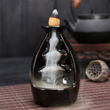 Porcelain,Backflow,Ceramic,Incense,Burner,Holder,Buddhist,Cones