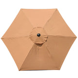 Folding,Replacement,Umbrella,Canopy,Block,Cover,Strong,Thick,Patio,SunShade,Protector