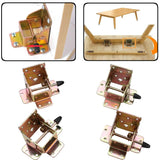 Locking,Folding,Table,Chair,Brackets,Foldable,Furniture,Bracket